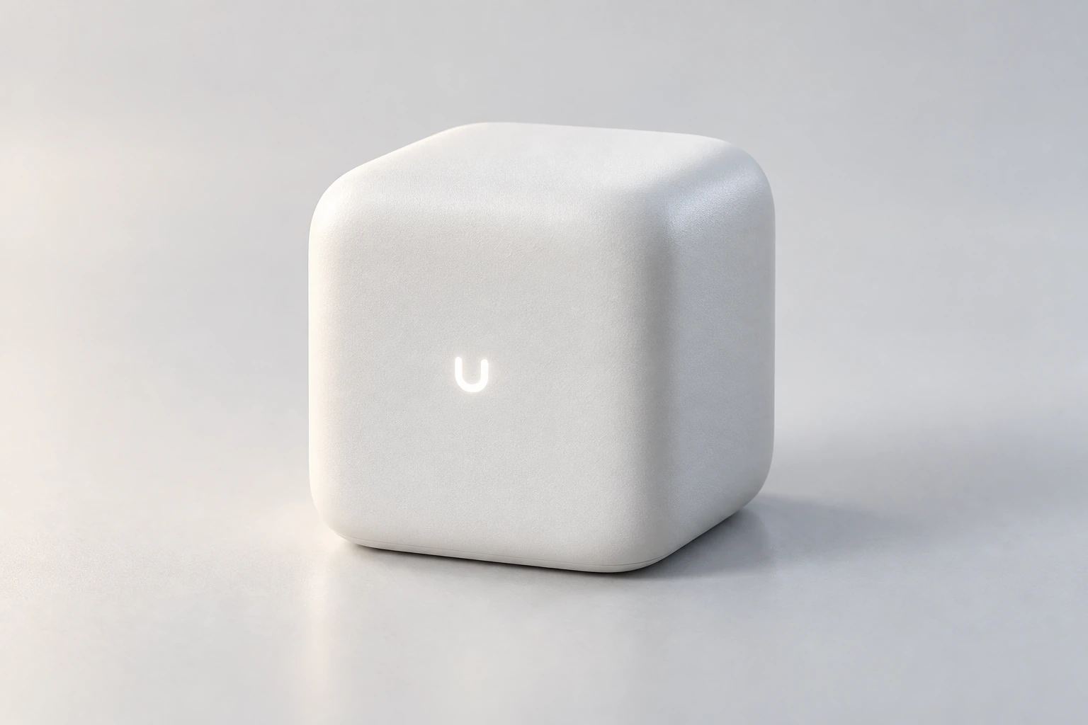 Current screenless Unwearable design render with illuminated u
